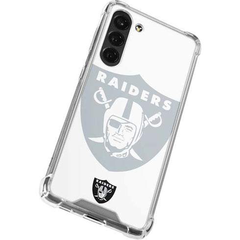 NFL Las Vegas Raiders Double Vision Galaxy S24 FE Clear Case
